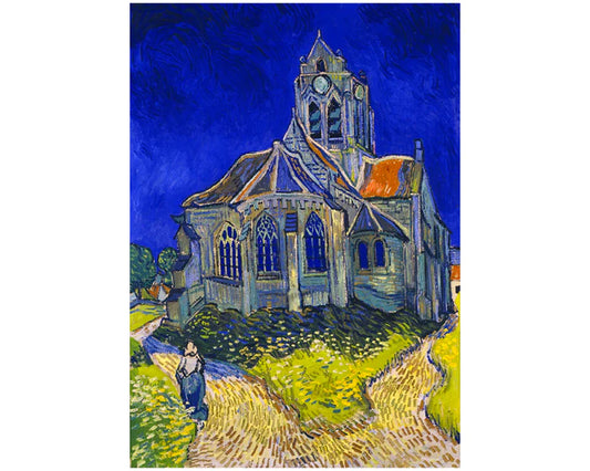 Van Gogh - La Iglesia de Auvers Sur Oise: Rompecabezas 1000 Piezas Enjoy Puzzle