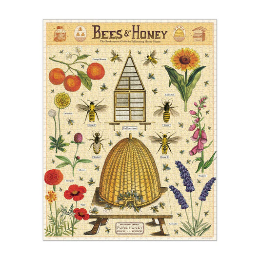 Rompecabezas Vintage Bee & Honey