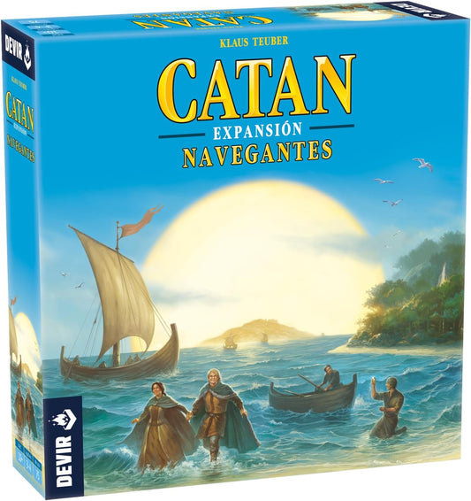 Devir Catan: Navegantes en Español, Expansión, Juego de Mesa