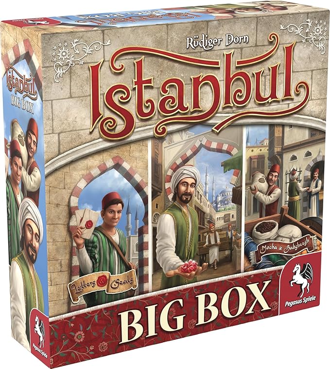 Istanbul Big Box: Juego de Mesa Pegasus