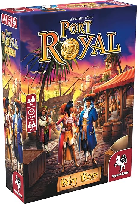 Port Royal Big Box: Juego de Mesa Pegasus