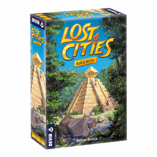 Lost Cities: Roll & Write, Juego de Mesa, Devir