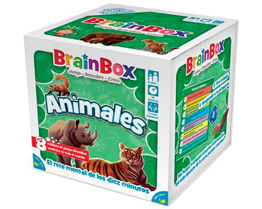 Brainbox animales: Juego de Mesa Asmodee