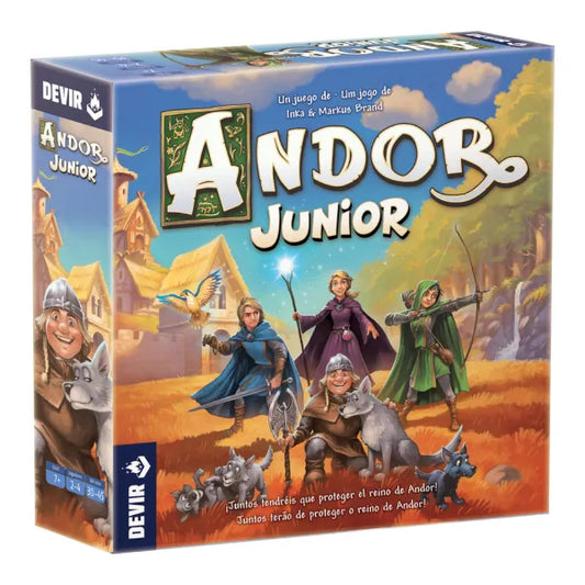 Las leyendas de Andor: Junior, Juego de Mesa, Devir -Español