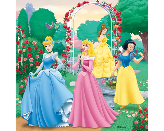 Sueño de Princesas: Rompecabezas 3 x 49 Piezas Ravensburger