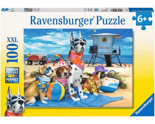 ¡Prohibido los Perros!: Rompecabezas 100 Piezas XXL Ravensburger