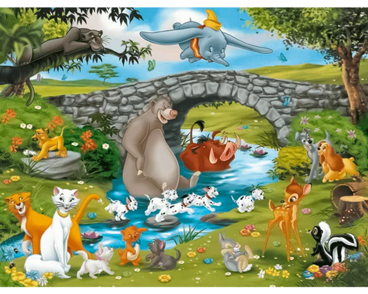 Animalitos Disney: Rompecabezas 100 Piezas XXL Ravensburger