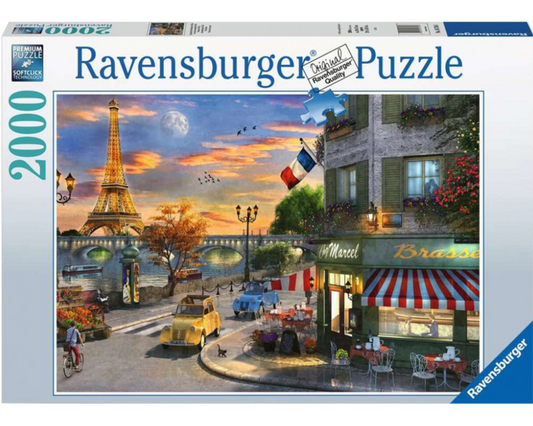 París al Atardecer: Rompecabezas 2000 Piezas Ravensburger