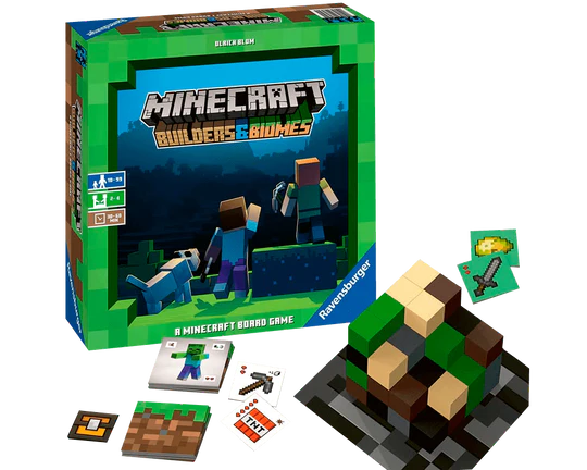 Minecraft - Builders & Biomes: Juego de Mesa Ravensburger