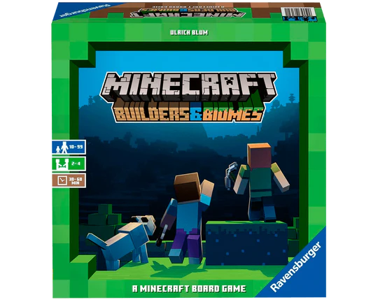 Minecraft - Builders & Biomes: Juego de Mesa Ravensburger