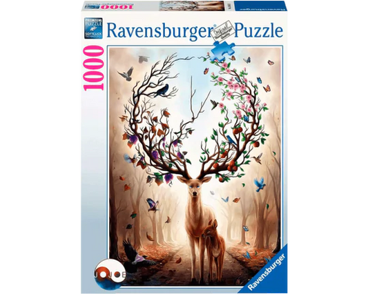 Ciervo Mágico: Rompecabezas 1000 Piezas Ravensburger