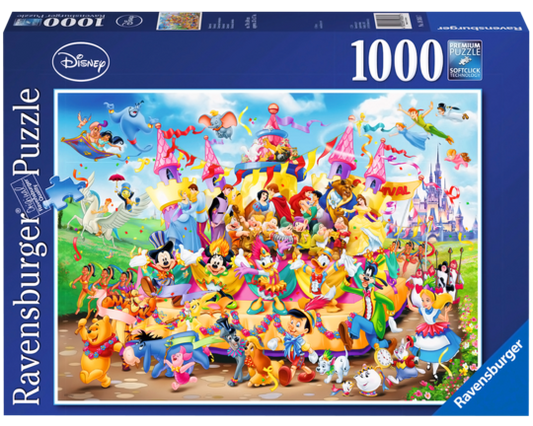 Carnaval Disney: Rompecabezas 1000 piezas Disney Ravensburger