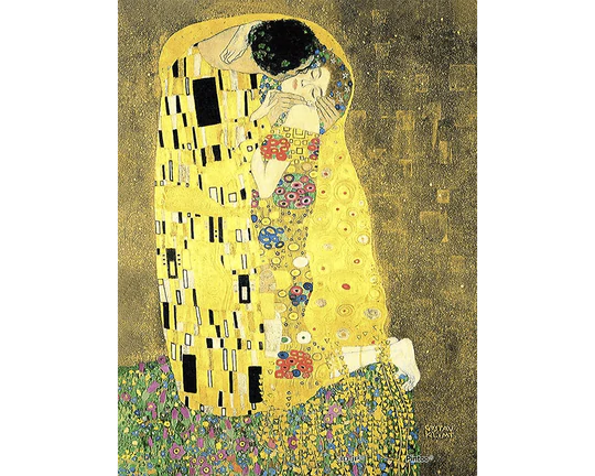 Klimt - El Beso: Rompecabezas 150 piezas Plástico Pintoo