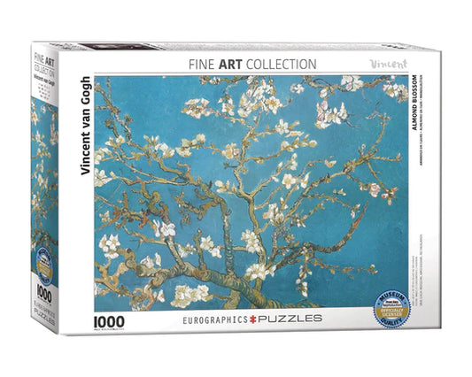 Van Gogh - Almendro en Flor Rompecabezas 1000 Piezas Eurographics