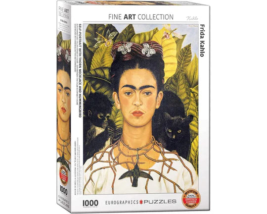 Frida Kahlo Autorretrato Rompecabezas 1000 Piezas Eurographics
